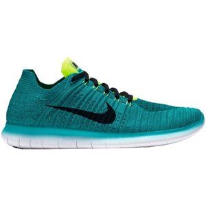 Barely Worn Nike Free Rn Flyknit Green